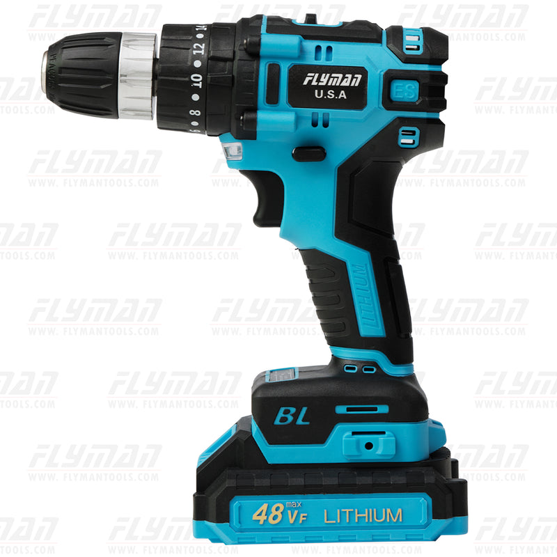 Flyman® Cordless Impact Drill 48V