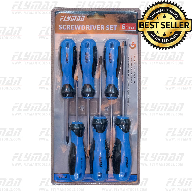 Flyman® Screw Driver Set 6pcs