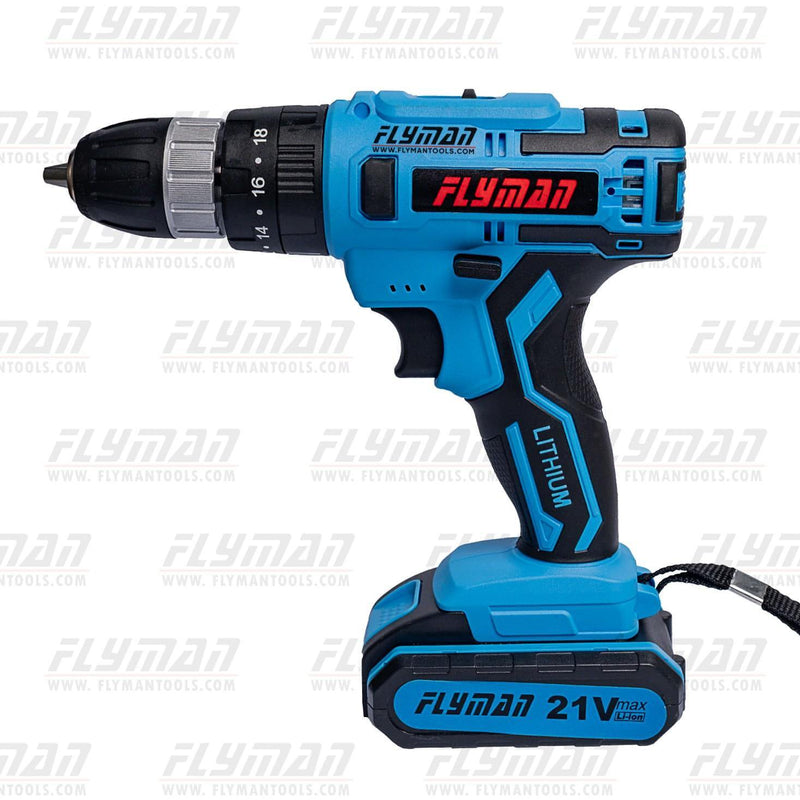 Flyman® Cordless Impact Drill 21V