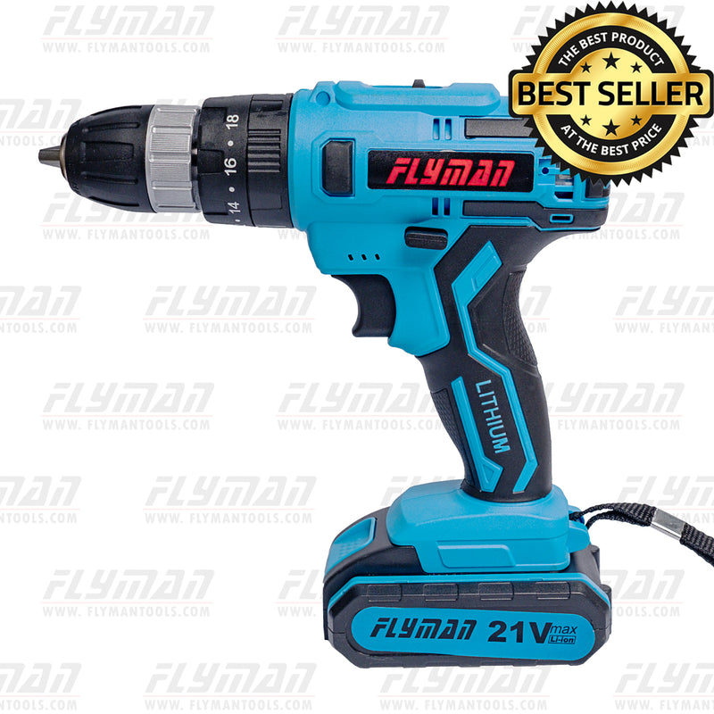 Flyman® Cordless Impact Drill 21V